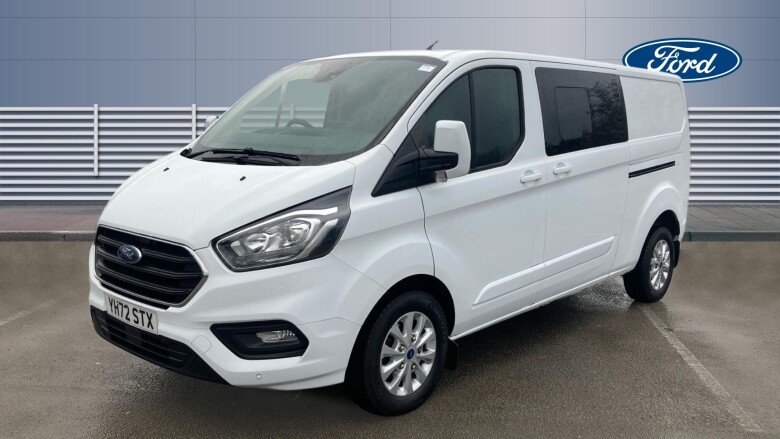 Ford Transit Custom 300 L2 Diesel Fwd 2.0 EcoBlue 170ps Low Roof D/Cab Limited Van Auto